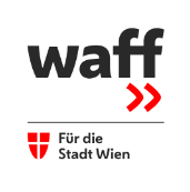 Logo - waff - für die Stadt Wien